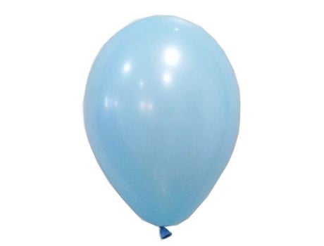 Balão Opaco Azul Claro X50 HB