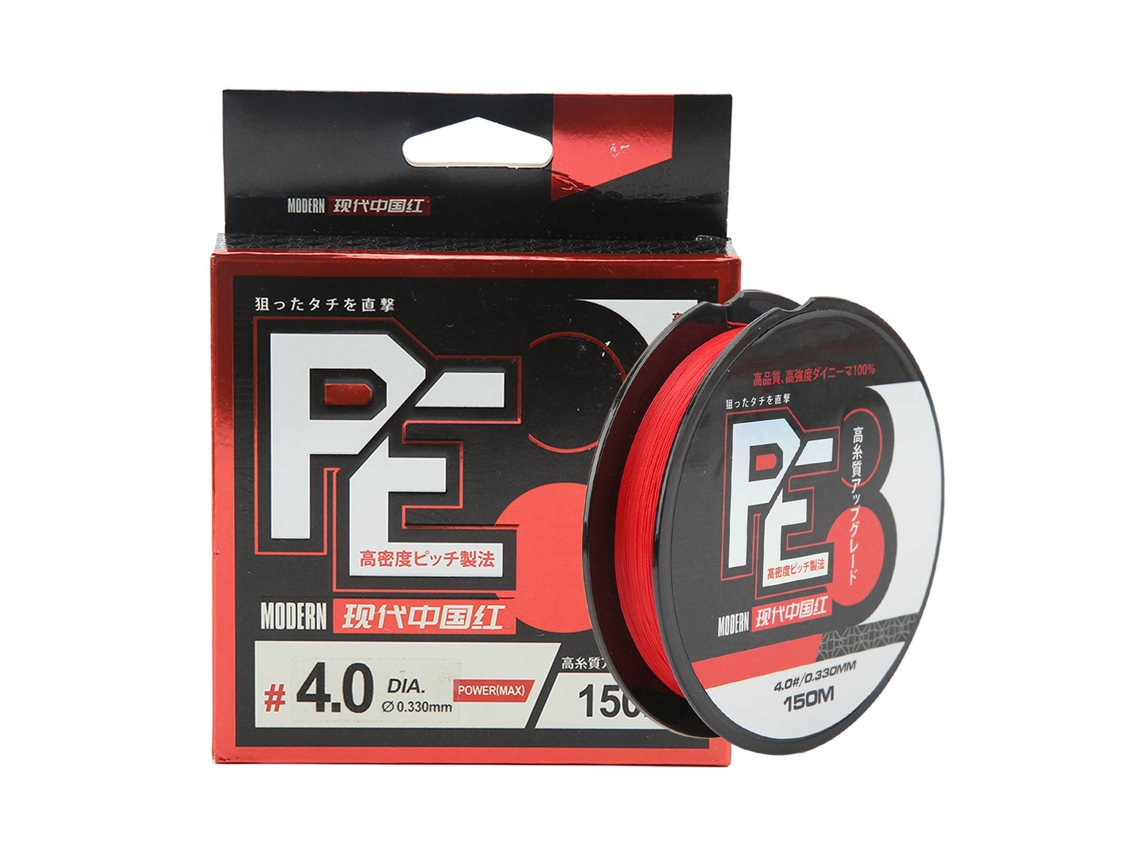 Linha de Pesca Trançada 150m 8 Fios 4.0 Resistente