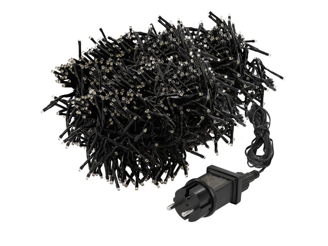 Cadeia Luminosa Tuft Led 14,5 M com Leds 2016 Warm White Ip44