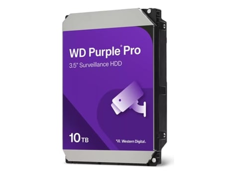 Western Digital Purple Pro Wd102purp Disco Rígido Interno 10 Tb 7200 Rpm 512 Mb 3.5 Serial Ata III