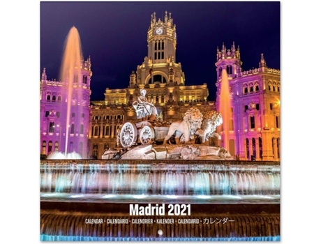 Calendário  Madrid (2021 - 30 x 30 cm)