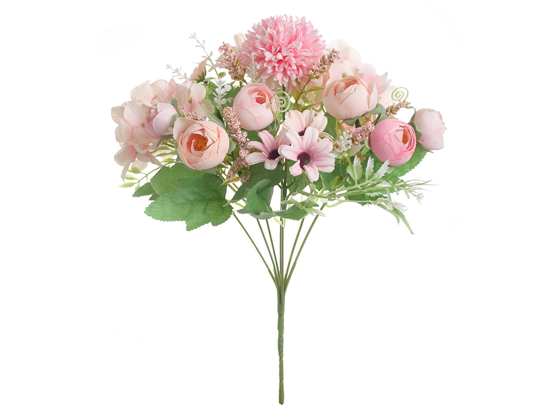 Flor Artificial LAXISCREED Silk Rosa Decorativa