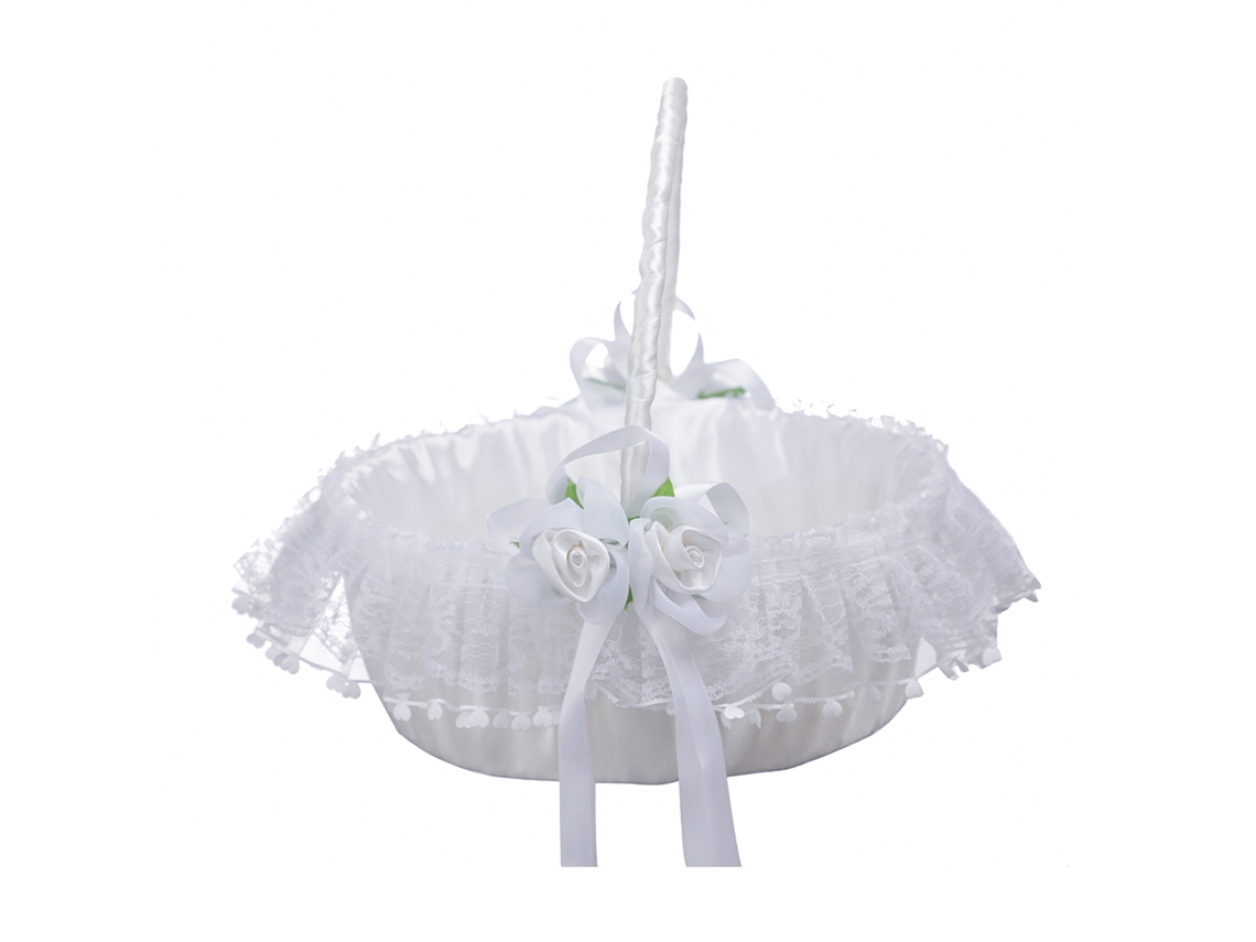 Laxiscreed Cesto De Flores Para Casamento Da Noiva, Estilo Elegante E Compacto