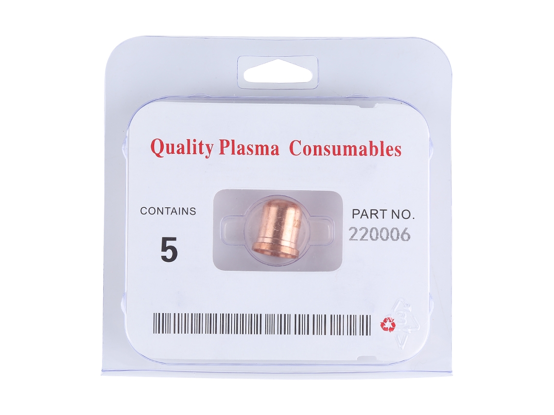 Tocha De Corte A Plasma Max1250 Com 5 Bicos De Cobre 220006