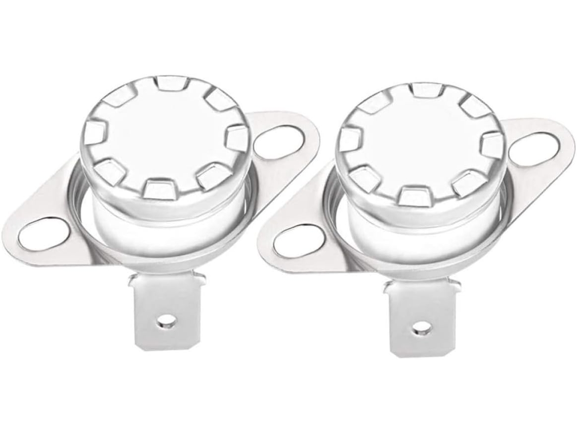 2 Peças De Interruptor De Temperatura Ksd301 250v 10a