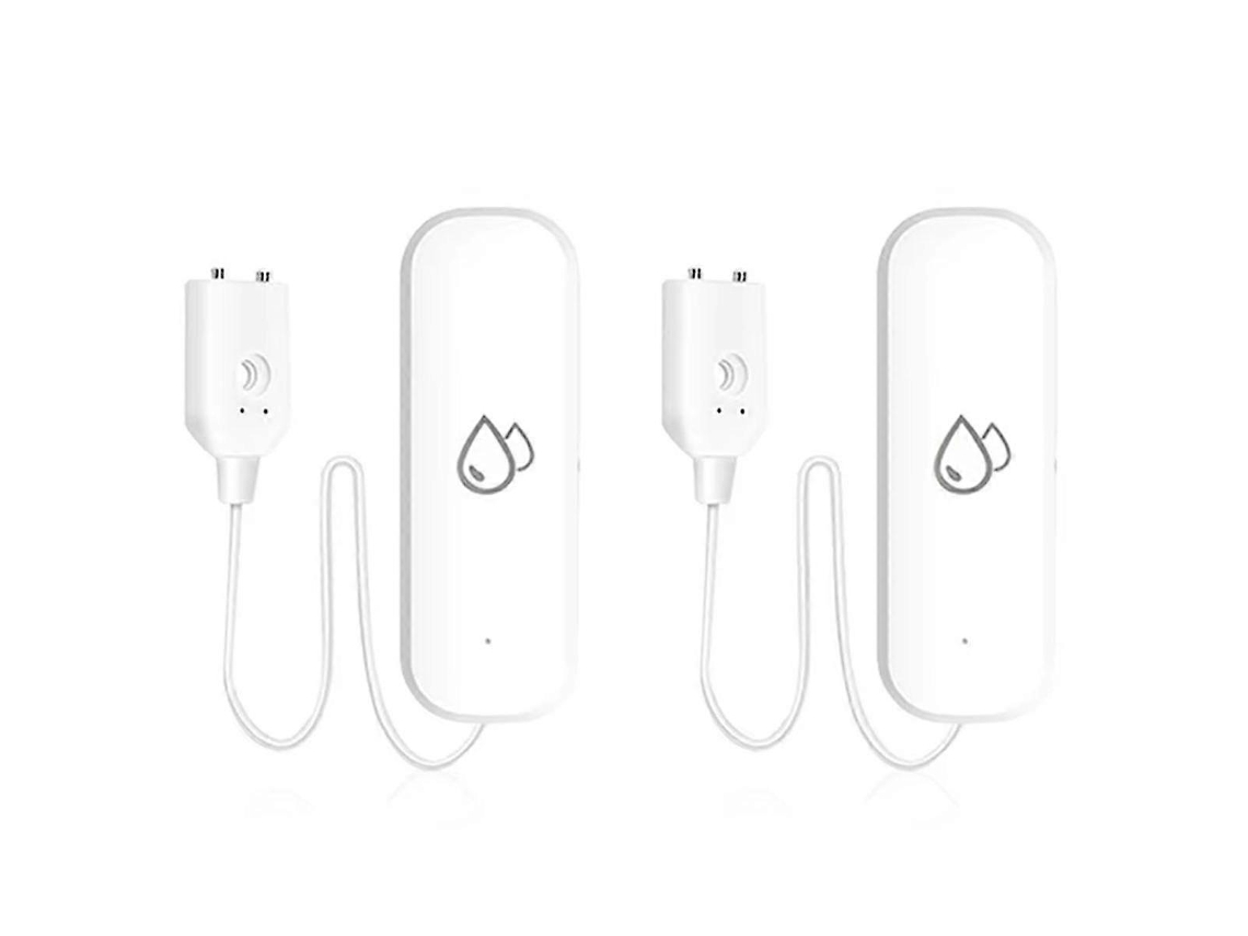 Sensor De Água Wifi Tuya Alarme De Vazamento Detector Inundação Controle Remoto
