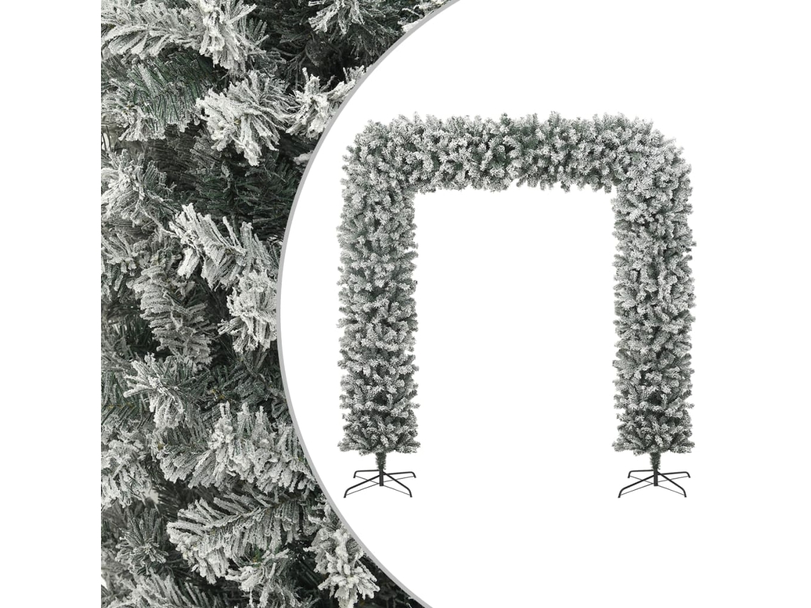 Grinalda de natal VIDAXL Branco