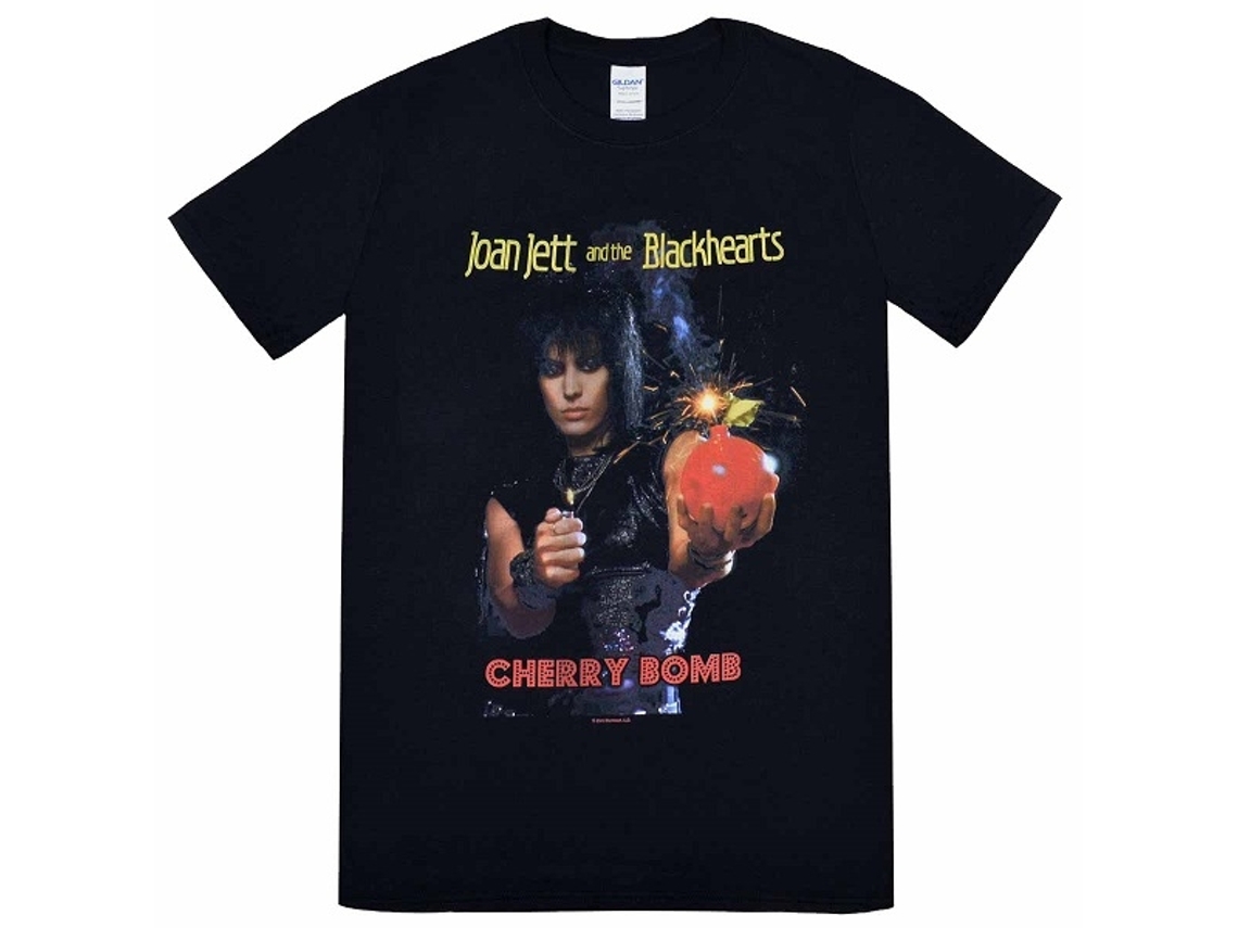 Joan Jett The Blackhearts Cherry Bomb T-shirt Unisex Adults Size:xxl