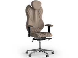 Cadeira de Escritório Ergonómica KULIK Grande Tecido de Costura (Azur - Caramel -130x50x50cm)