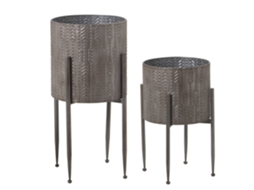 Conjunto de 4 Vasos DRW (Prateado)