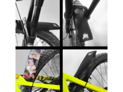 Aba de Chuva Mali para Bicicleta com Cintos de Fixação