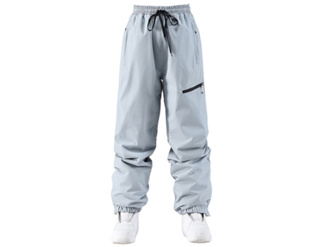Calças de Mulher GC-AOKEAO Nylon Cinzento (XL)