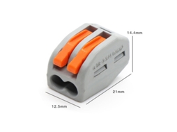 Laxiscreed Conectores De Terminais Quick-connect, Alta Condutividade Para Fios Macios E Duros
