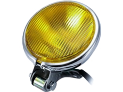 Farol Retrô Haofy Para Motocicleta, 12v, 12, 5cm 4, 92 Polegadas, Luz Alta E Baixa, Carcaça De Ferro, Farol Dianteiro