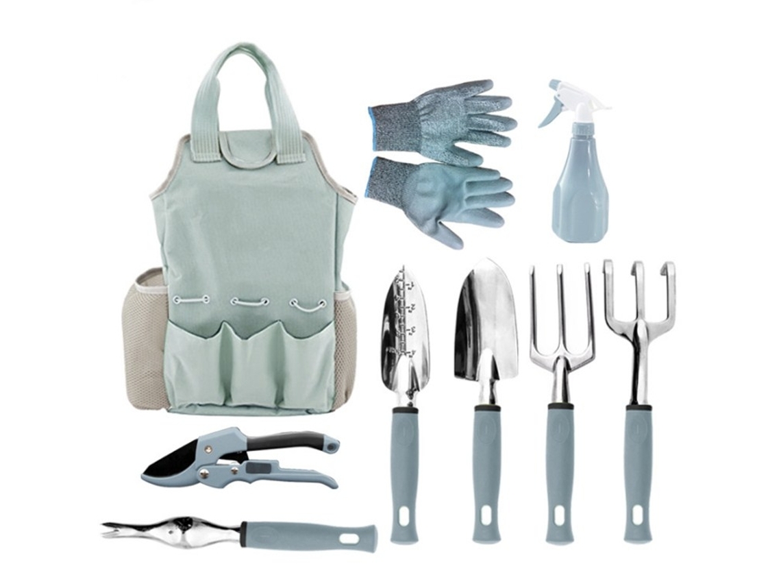 Conjunto De Pá E Ferramentas De Jardinagem 9 Em 1