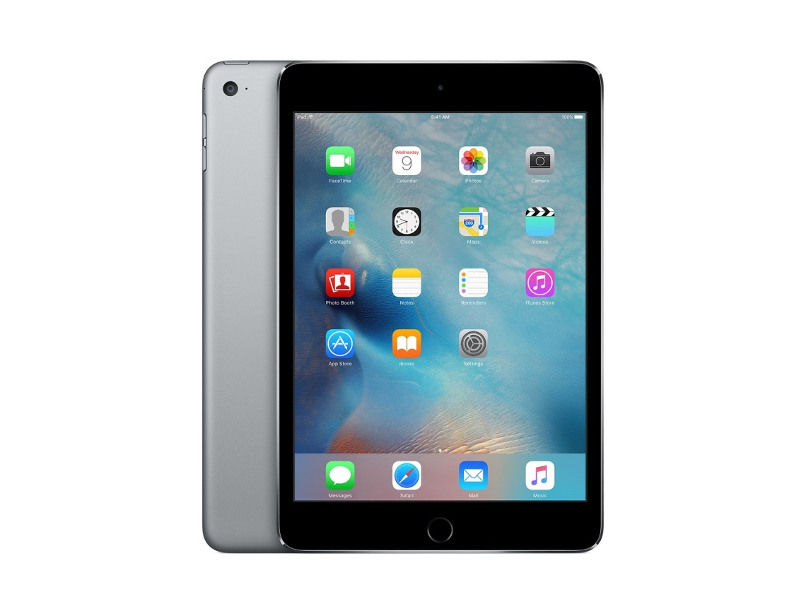 Ipad Mini 4 7.9 128gb Cinza wi-Fi de Apple (Recondicionado Sinais de Uso)
