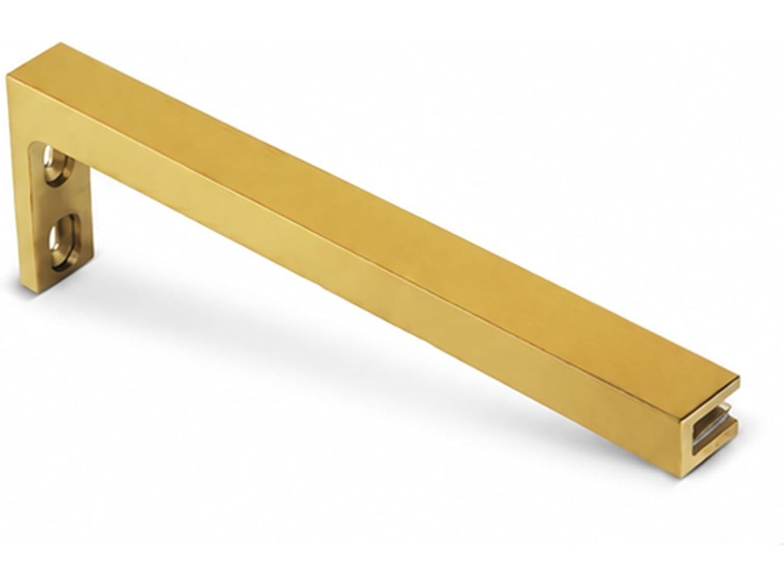 Barra De Suporte Em Formato L Para Portas Box Sem Moldura, Braço De Suporte Vidro Em Aço Inoxidável Reforçado, Haste