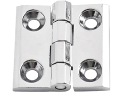 Dobradiças Giratórias Ocultas Para Portas, Em Liga De Zinco Prateada, Para Armários E Móveis, Nos Tamanhos 40x 40mm, 50x