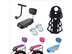 Cadeirinha De Criança Traseira Para Bicicleta Com Encosto, Alça E Apoio Para Os Pés Acessório Para Bicicleta Soft Seddlevayotoy