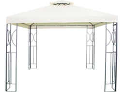 Tenda para Eventos EDM Creme (320x185x200 cm)
