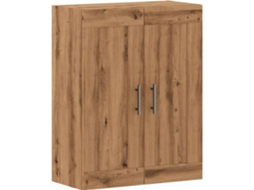 Wall Mounted Cabinet, Wall Mounted Cabinets Vidaxl Marrom Madeira Processada (n/a)