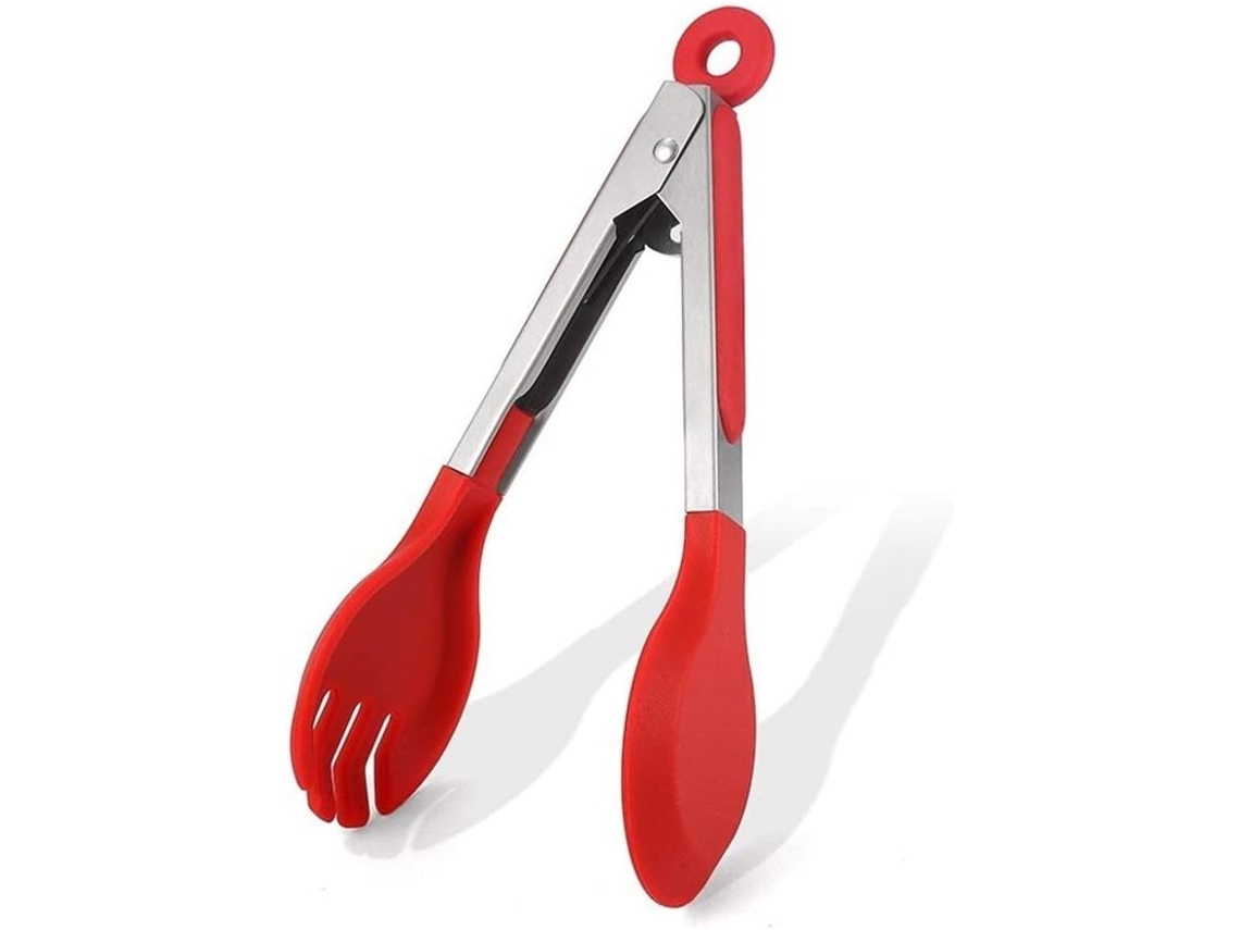 Pinça Para Churrasco De Aço Inoxidável 7 Polegadas, Resistente Ao Calor, Ideal Para Cozinhar Bifes E Grelhar 9005