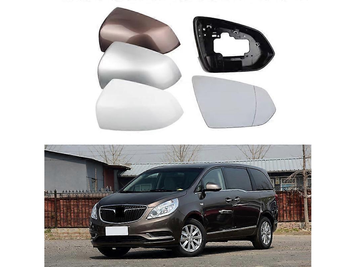 Carcaca Retrovisor Lateral Traseiro Buick Gl8 25s 17 18 Com Cobertura E Luz De Viragem