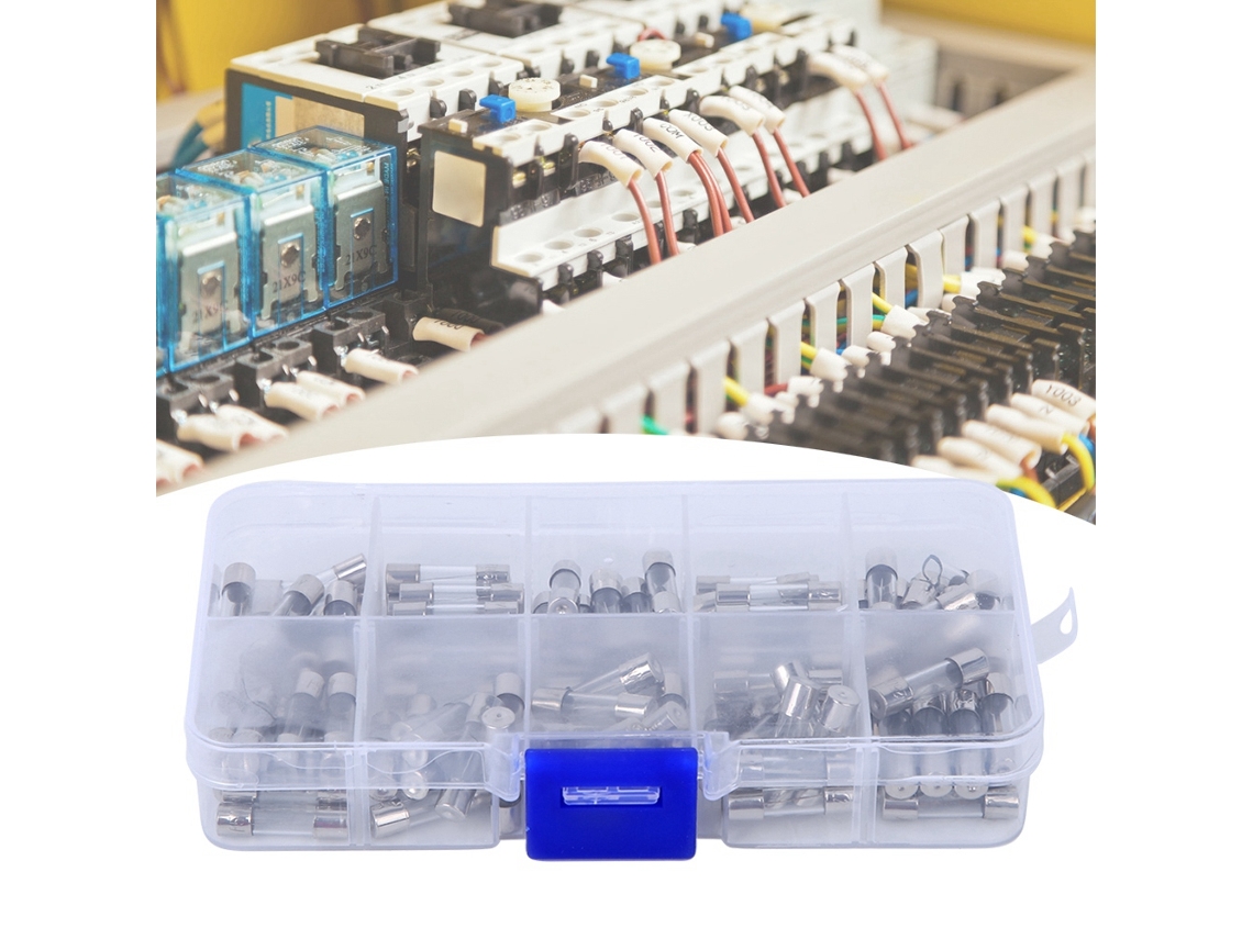 Laxiscreed Conjunto De Fusíveis De Vidro Para Indústria E Controlo De Energia