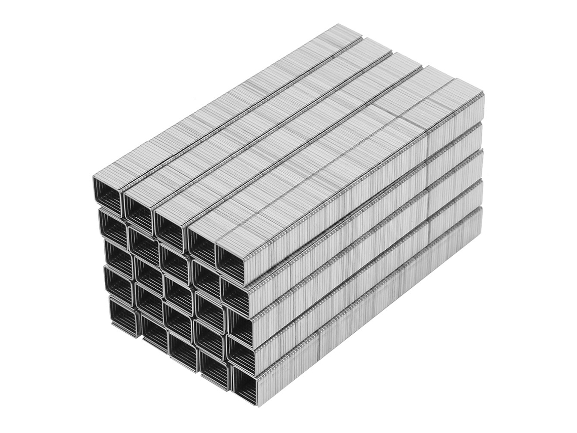 5000pcs Prego Em U Galvanizado De Ferro Para Pistola De Clips Pneumática (13mm 1013j)