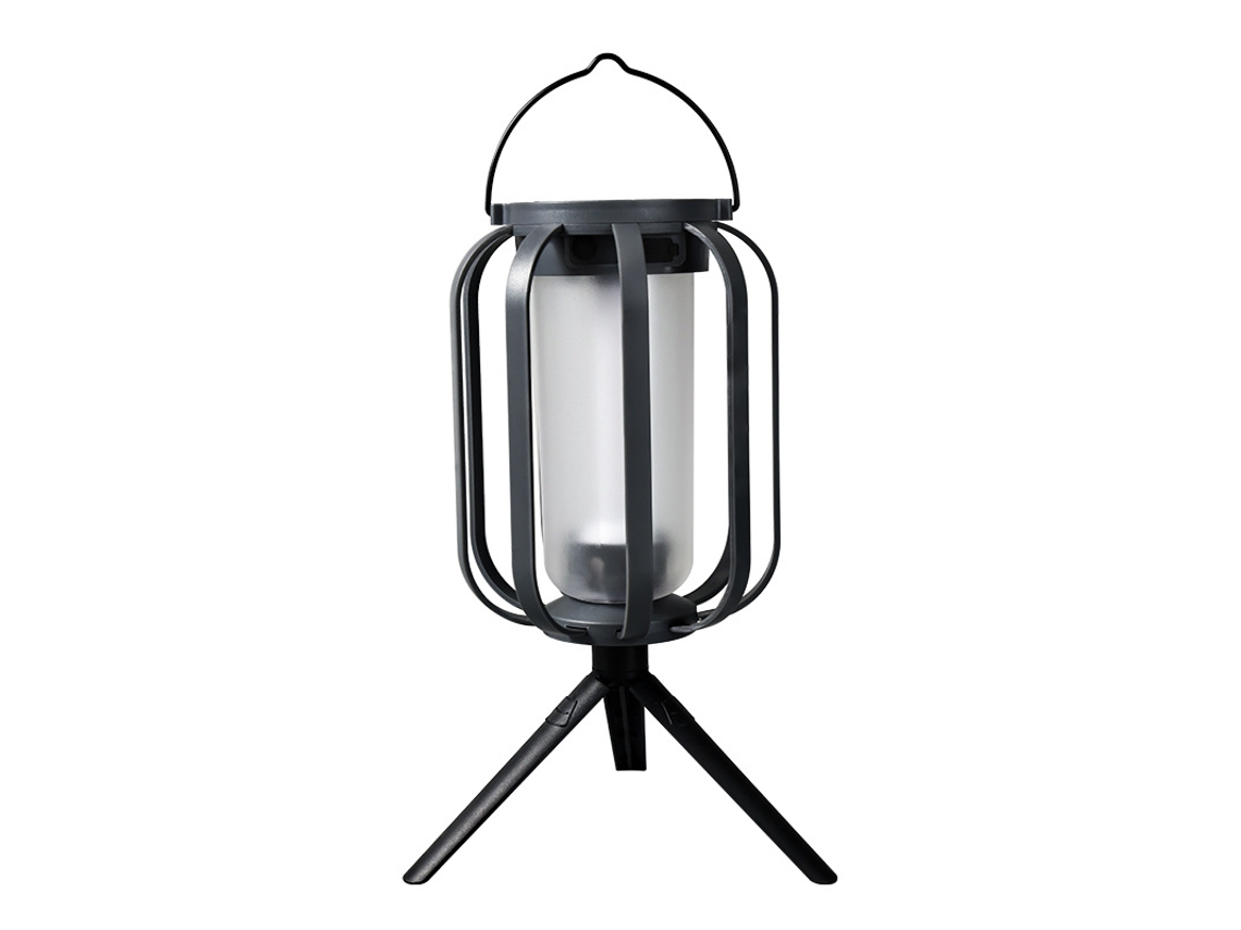 Lanterna Solar Portátil Para Campismo Com Efeito De Chama, Carregamento Usb Recarregável-c, 4 Modos De Luz, Ideal Jardins E Atividades Ao Ar