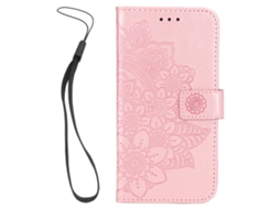 Capa LAXISCREED para Samsung Galaxy S22 Couro Pu Floral