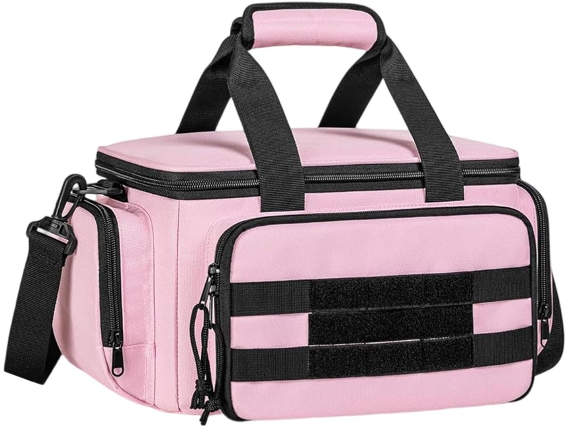 Bolsa De Ferramentas Rosa Genérica Para Mulheres, Versátil, Leve E Macia, Ideal Para Uso Doméstico