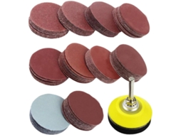 Kit Com 100 Discos De Lixa 2 Polegadas, Adequados Para Polimento E