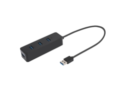 Hub De Expansão Orico W5ph4 U3 Usb 3.0 5 Gbps Otg Para Celulares, Tablets E Computadores. Aquaforge