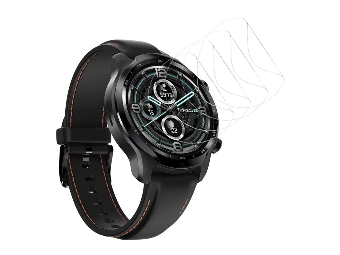 Kit 4 películas Hidrogel auto-reparo para TicWatch Pro 3