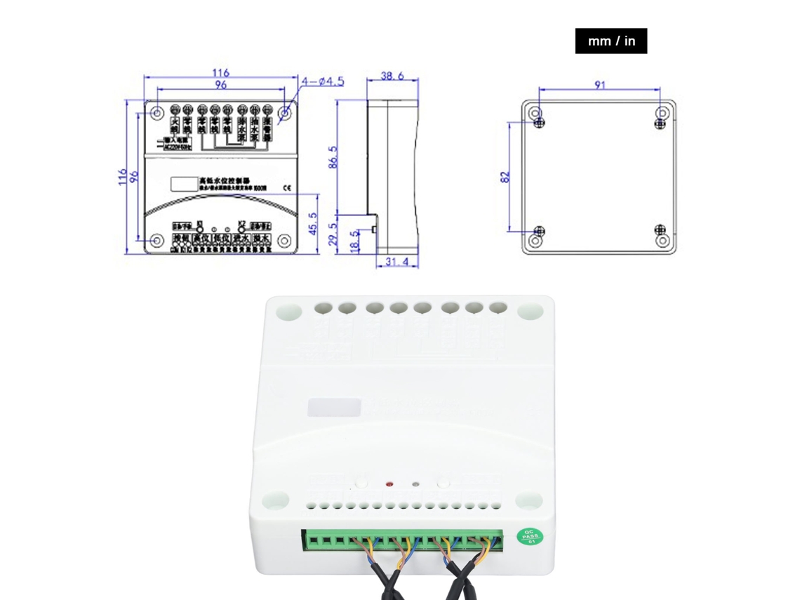 Controlador Automático De Nível De Líquido Sem Contato