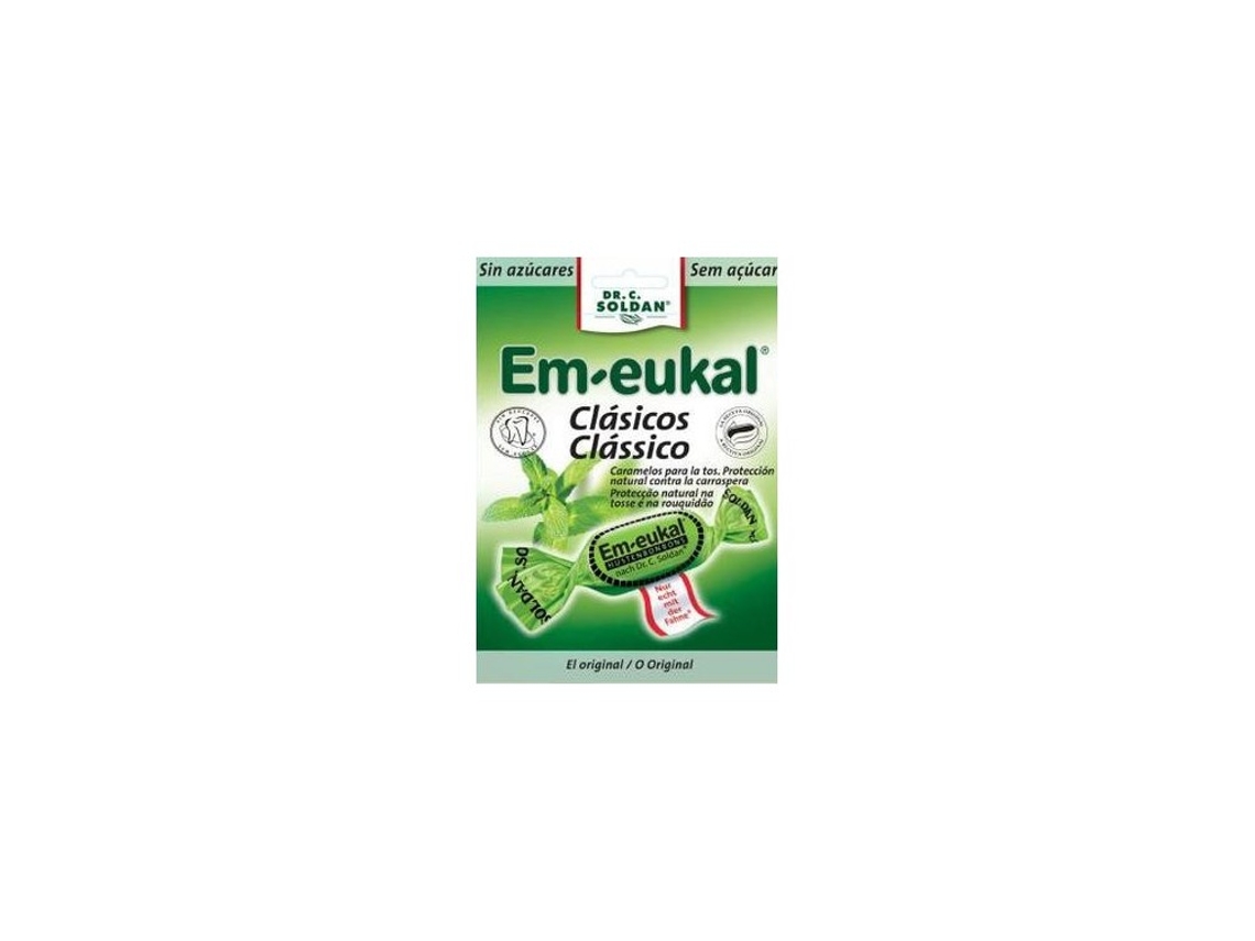Em-eukal Rebuçados Eucalipto Sem Açúcar 50g