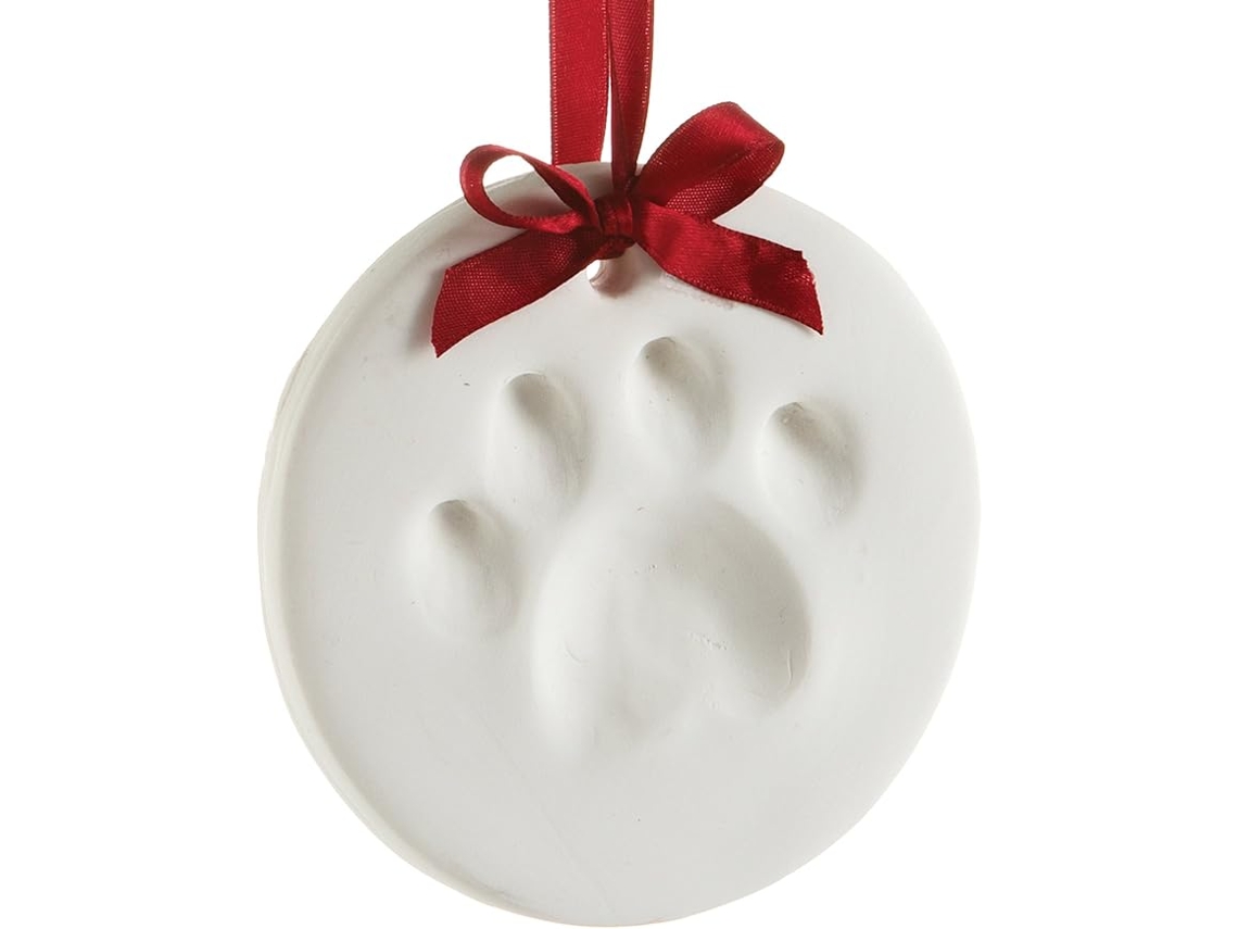 Kit Branco Impressão Patas Pets para Lembrança Pendurar Diy ZYBLSSBB