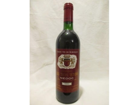 Vinho Tinto CHÂTEAU LES TROIS TÉTONS 1989 (75 cl - 1 unidade)