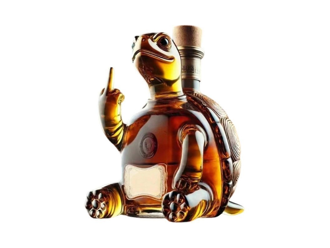 Decantador de Whiskey Nova Line com Dedão 3D | S/MARCA