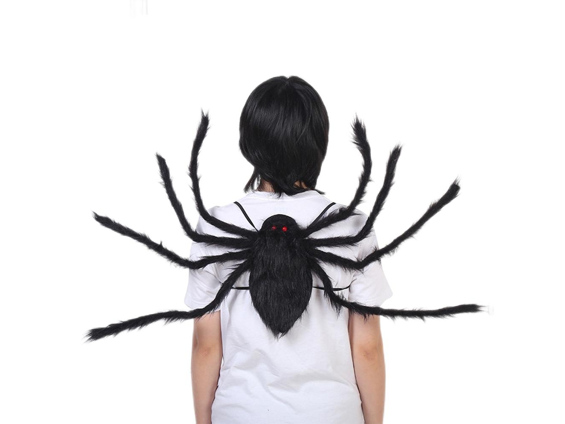 Mochila Aranha Gigante Decorativa Para Halloween E Festas