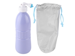 Spray bidê portátil 620ml handheld higiene íntima banheiro casa viagem ABS | S/MARCA
