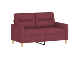 2-seater Sofa, 2-seater Sofas Vidaxl Vermelho Tecido (n/a)