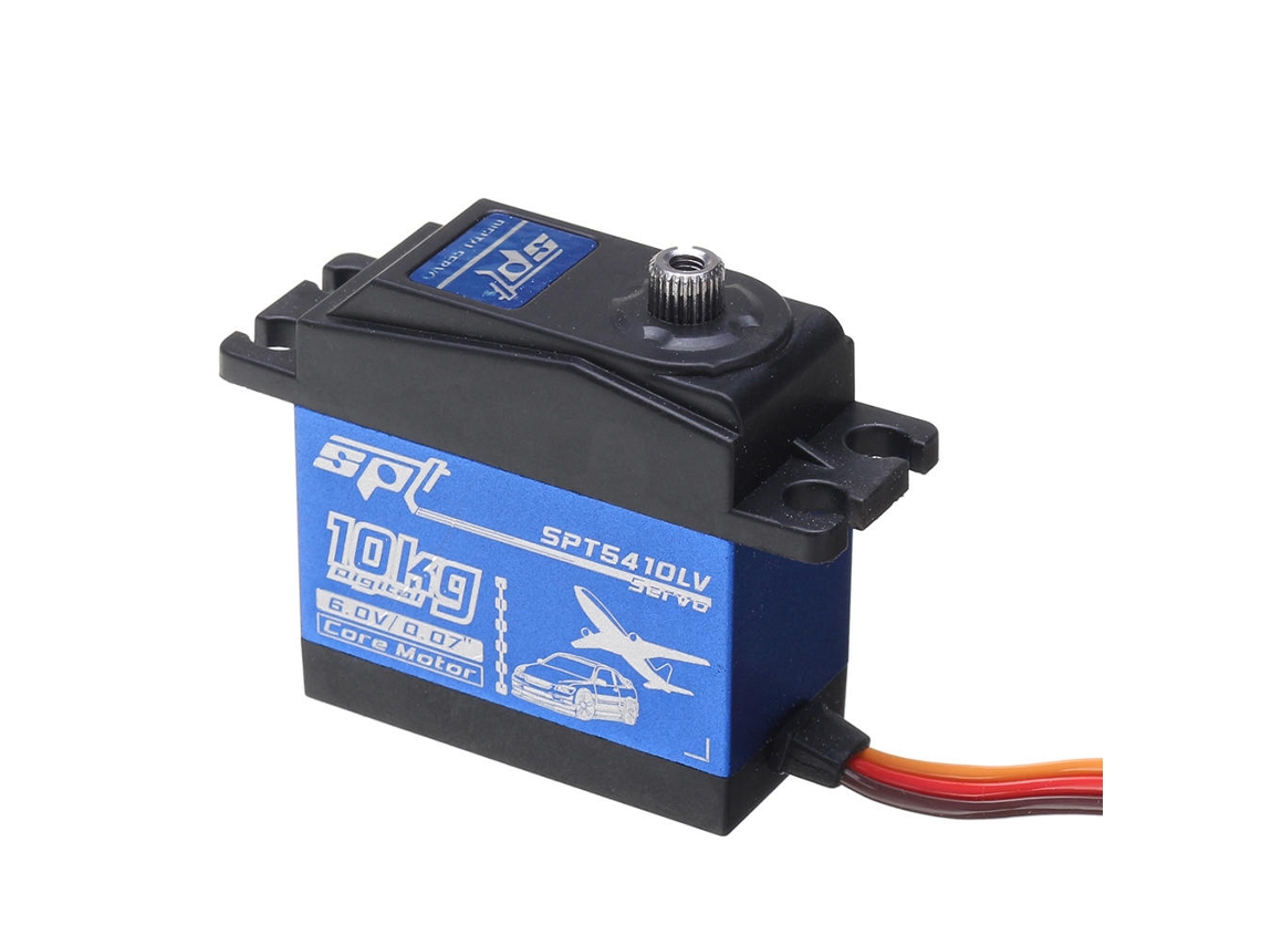 Servo Digital Spt5410lv de 90 Kg com Núcleo em Ferro e Engrenagem Metálica para Automóveis e Modelos Rc À Escala 1:10. MDUG