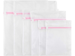 Conjunto de 6 Sacos Reutilizáveis com Fecho Correr BRILVIBERA