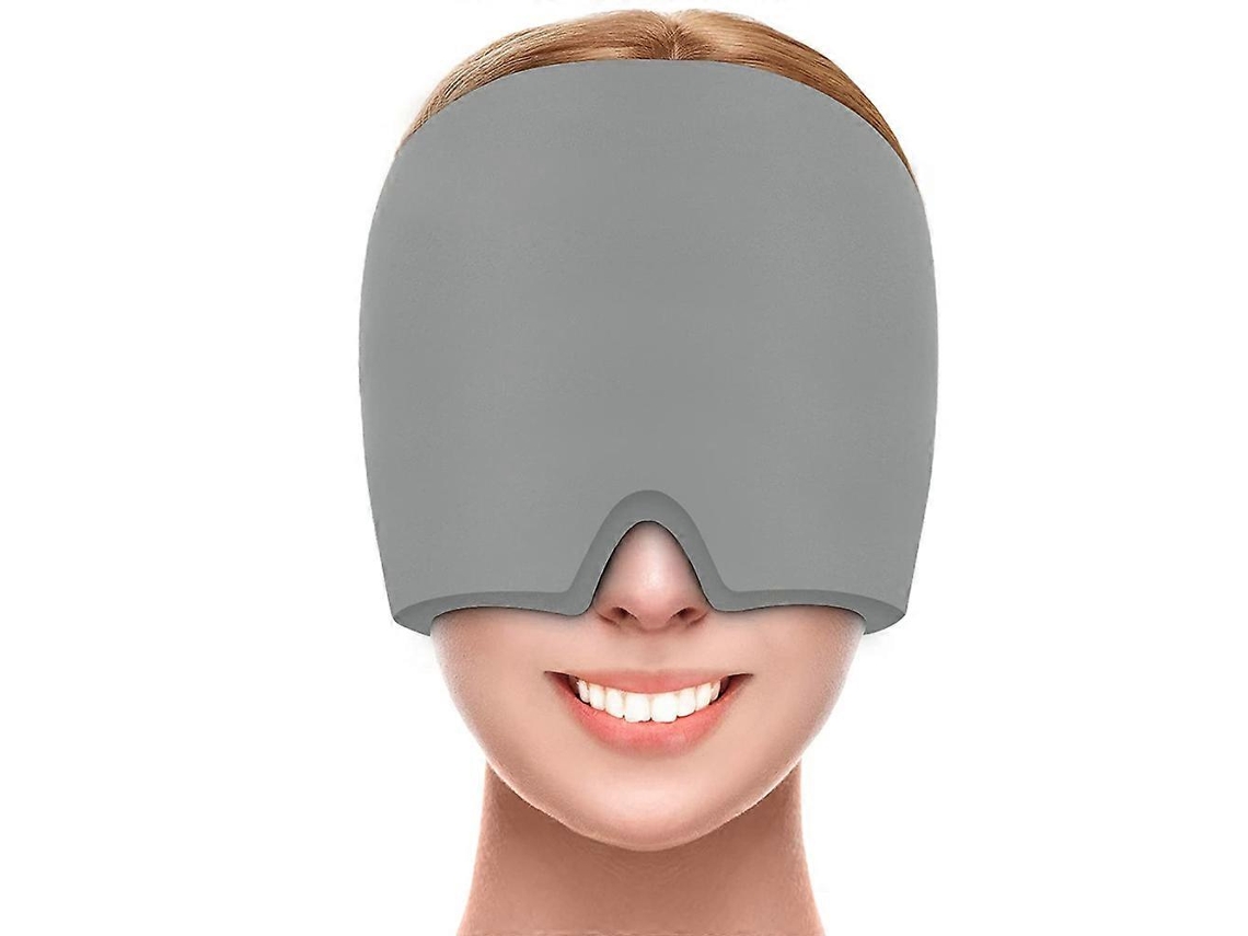 Touca de Gelo para Enxaqueca e Dor de Cabeça, Terapia Quente e Fria AQUAFORGE