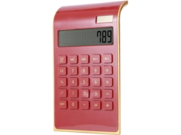 Calculadora Solar Portátil de 10 Dígitos com Tela Lcd Inclinável, Fina e Elegante, Calculadora Financeira, Durável BRILVIBERA
