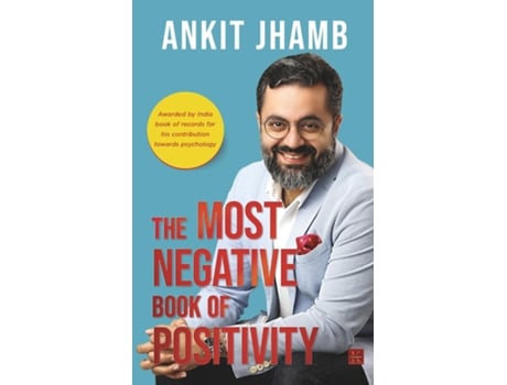 Livro The Most Negative Book of Positivity de Ankit Jhamb (Inglês)