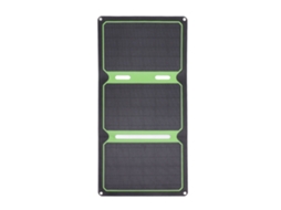 Laxiscreed Carregador Solar De Bolsa Dobrável Com Painel De 21w Etfe Para Energia Portátil