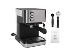 Laxiscreed Máquina De Espresso Semi-automática Compacta Com Extração A 92°c E 1,5l De Capacidade